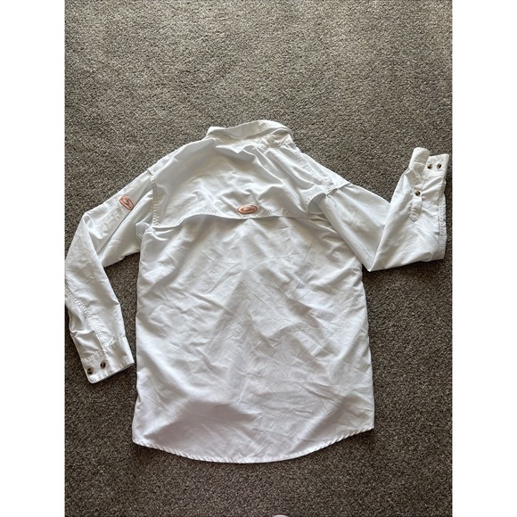 Mens Drake Clothing Company White Tennessee University White Long Sleeve Size S - Picture 5 of 7